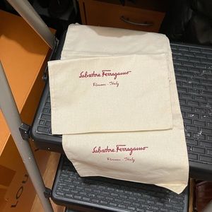Salvatore Ferragamo shoe covers